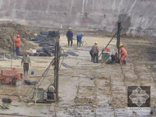 边坝我公司承建北京房山区水池地基注浆加固工程